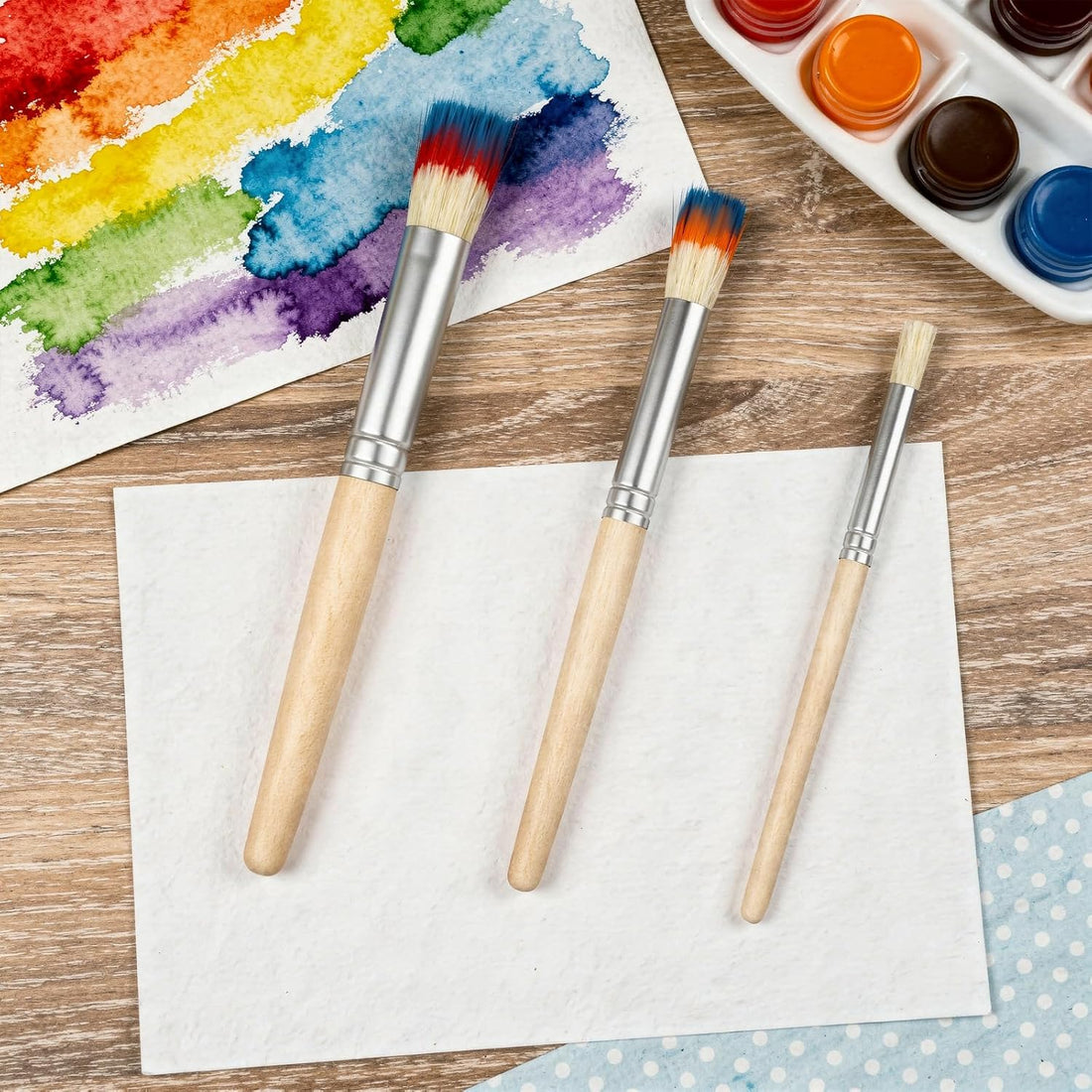 When Wood Meets a Wiggle: How Your Paintbrush Finds Its Best Friend